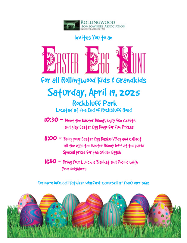 Easter Egg Hunt, Rockbluff Park, 4/19/2024 10:30AM